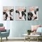 12"x16" Cow Pictures Wall Decor Canvas Wall Art 3 Piece Framed Wall Art
